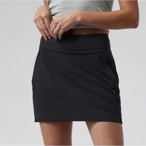Athleta Soho Skirt Black Size 14 pockets